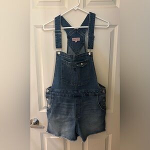 Juicy Couture Vintage Stretch Denim Overalls, Medium